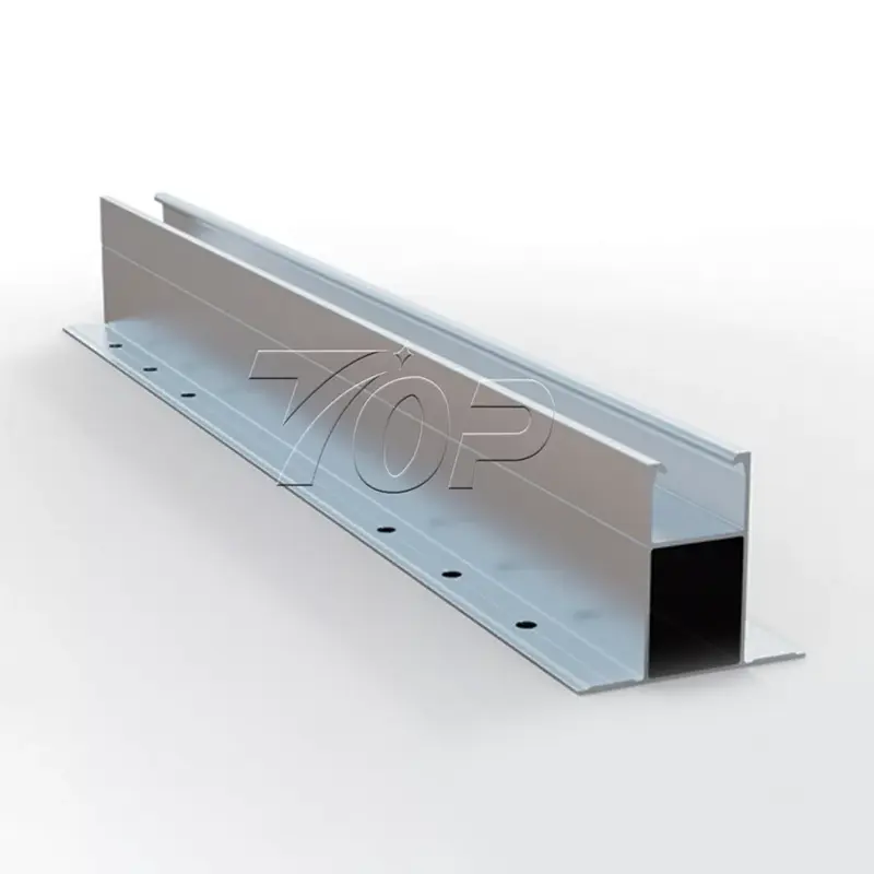 Metalezko teilatu trapezuzko sistemarako sistema